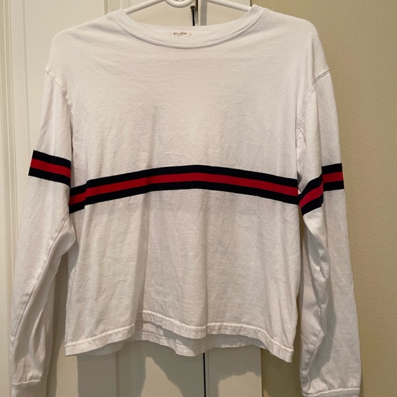 RARE brandy melville striped top - Picture 2 of 4